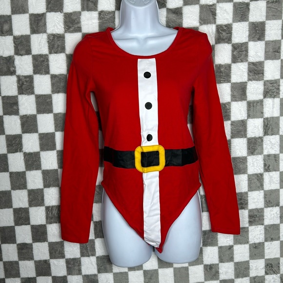 Chemistry Santa bodysuit long sleeve, Large L Christmas Saint Nicholas - Picture 1 of 1